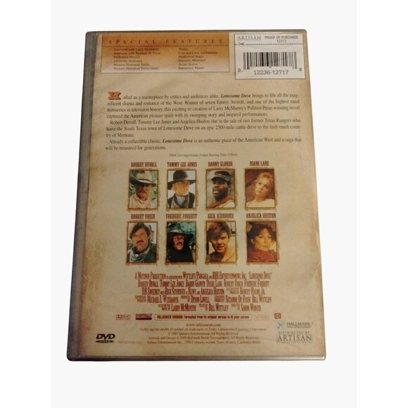 Lonesome Dove DVD 2 Disc Set - Picture 6 of 7